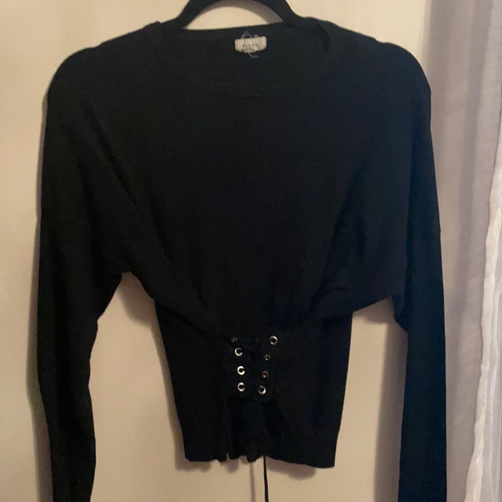 Black sweater